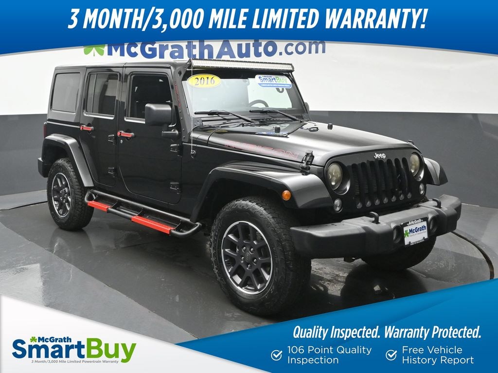 Used 2016 Jeep Wrangler Unlimited Rubicon SUV