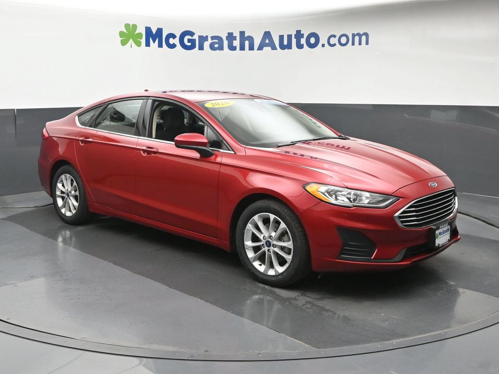 Used 2020 Ford Fusion SE with VIN 3FA6P0HD6LR159581 for sale in Hiawatha, IA
