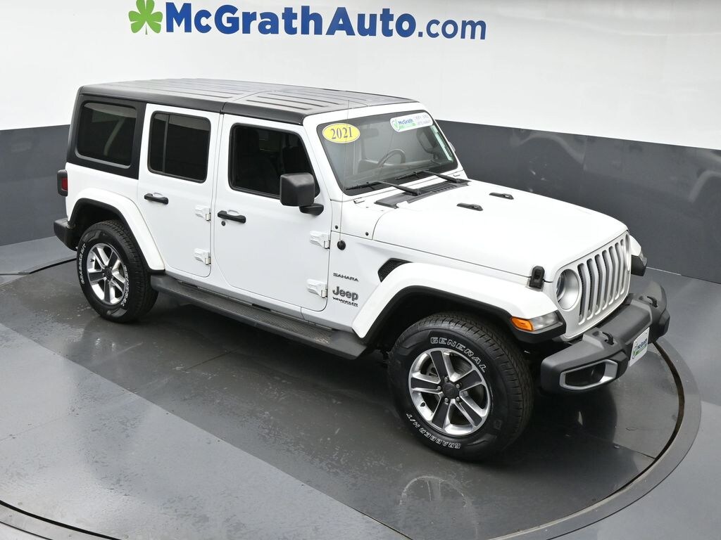 Used 2021 Jeep Wrangler Unlimited Sahara SUV