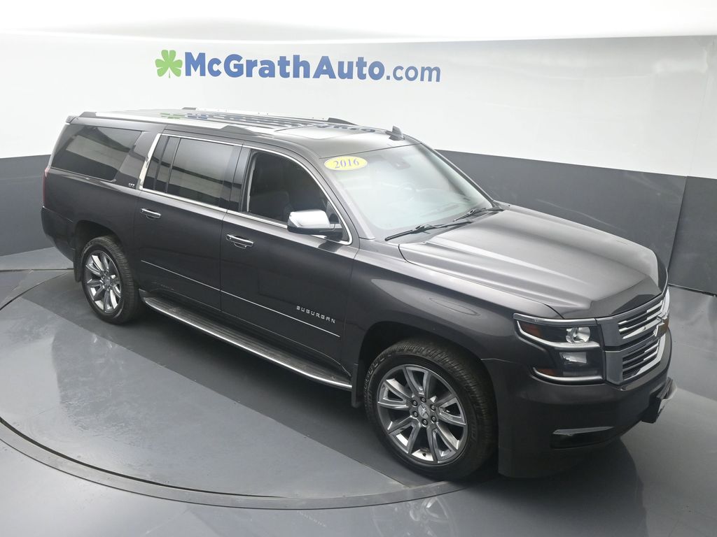 Used 2016 Chevrolet Suburban LTZ with VIN 1GNSKJKC9GR129223 for sale in Hiawatha, IA