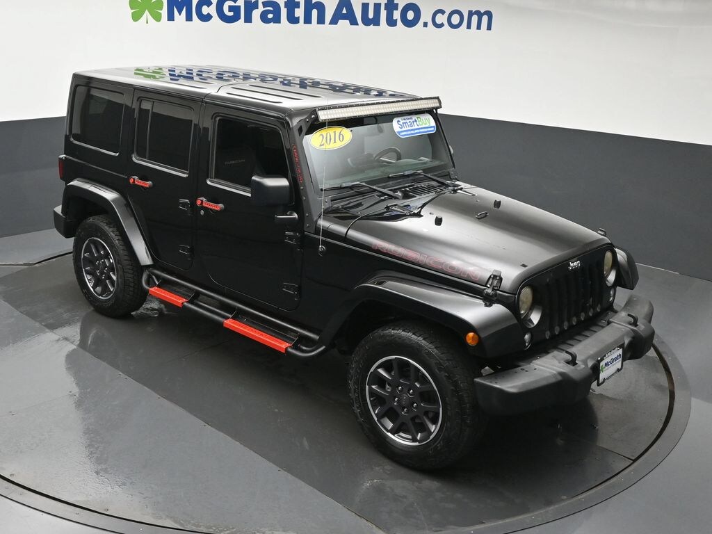 Used 2016 Jeep Wrangler Unlimited Rubicon SUV