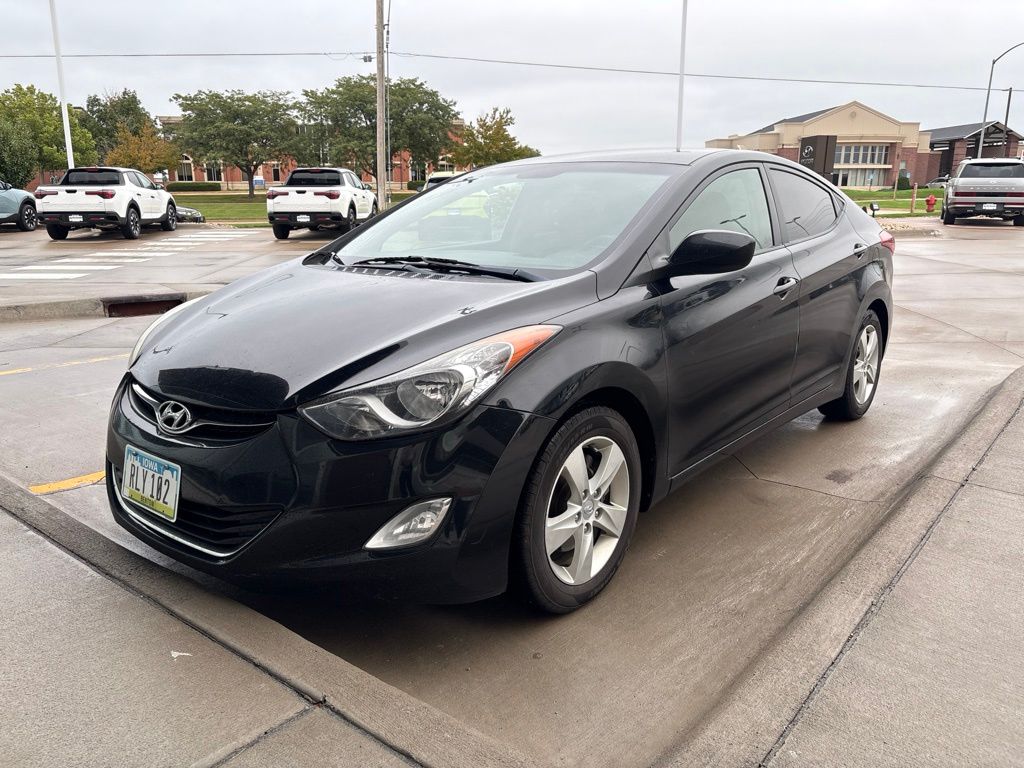 Used 2012 Hyundai Elantra GLS with VIN 5NPDH4AE9CH069479 for sale in Hiawatha, IA