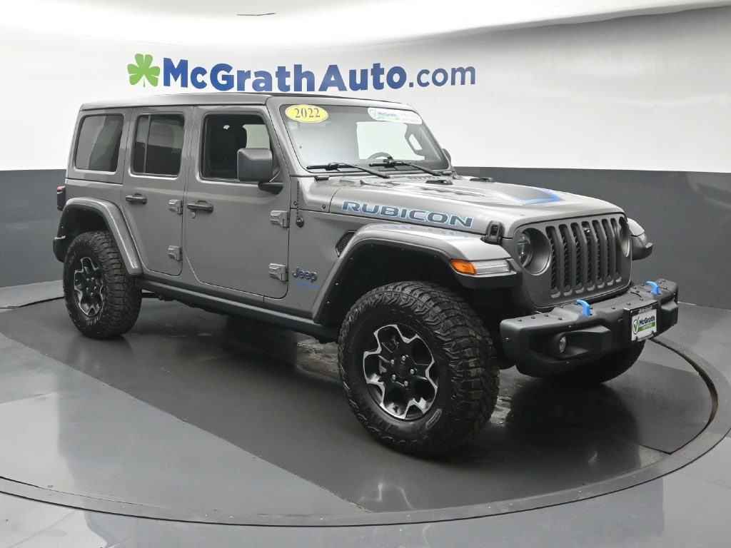 Used 2022 Jeep Wrangler Unlimited Rubicon 4xe SUV