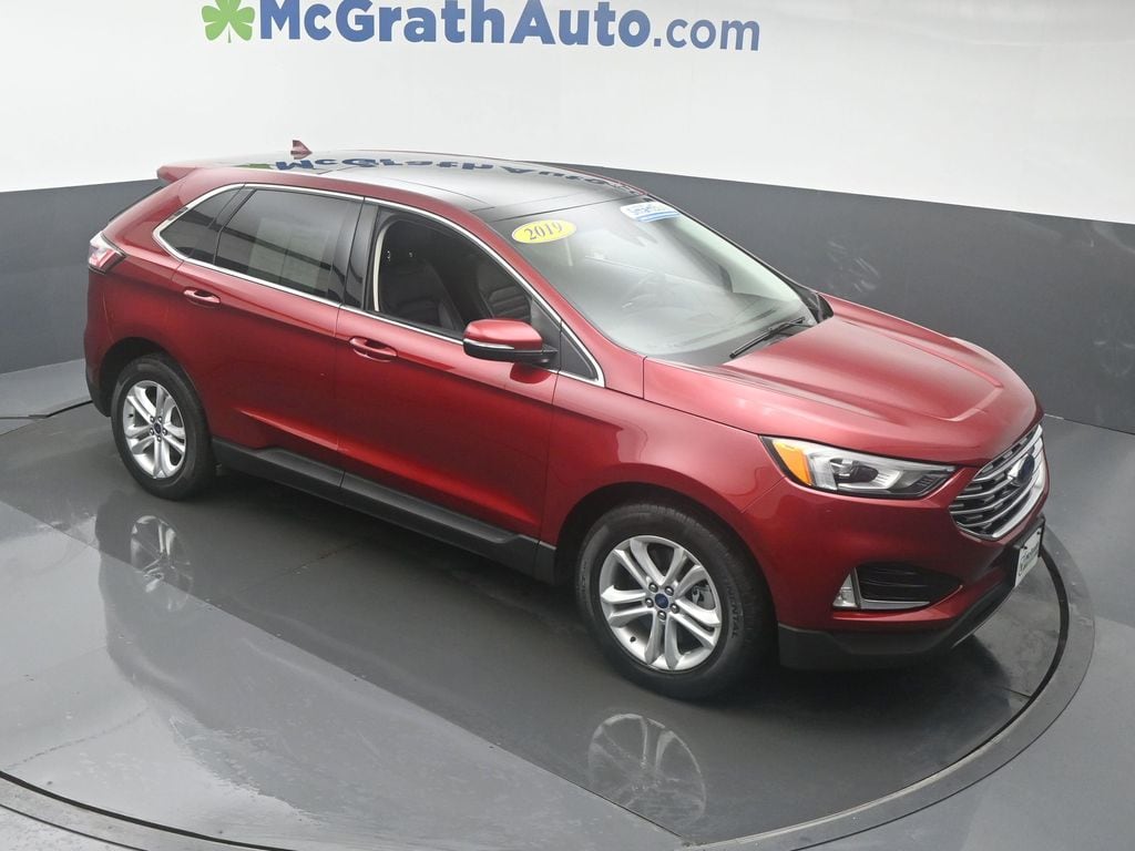 Used 2019 Ford Edge SEL with VIN 2FMPK4J94KBB09717 for sale in Hiawatha, IA
