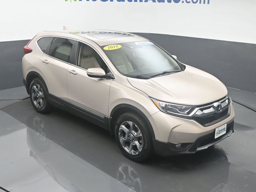 Used 2018 Honda CR-V EX-L with VIN 5J6RW2H8XJL000660 for sale in Hiawatha, IA