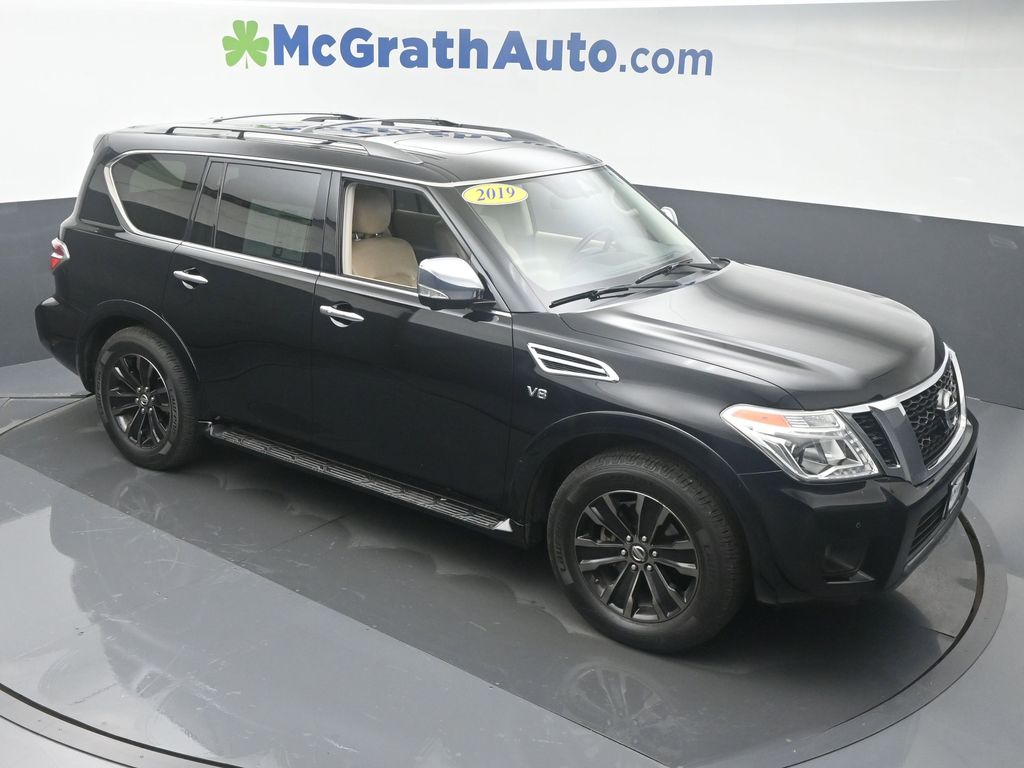 Used 2019 Nissan Armada Platinum with VIN JN8AY2NDXK9085999 for sale in Hiawatha, IA