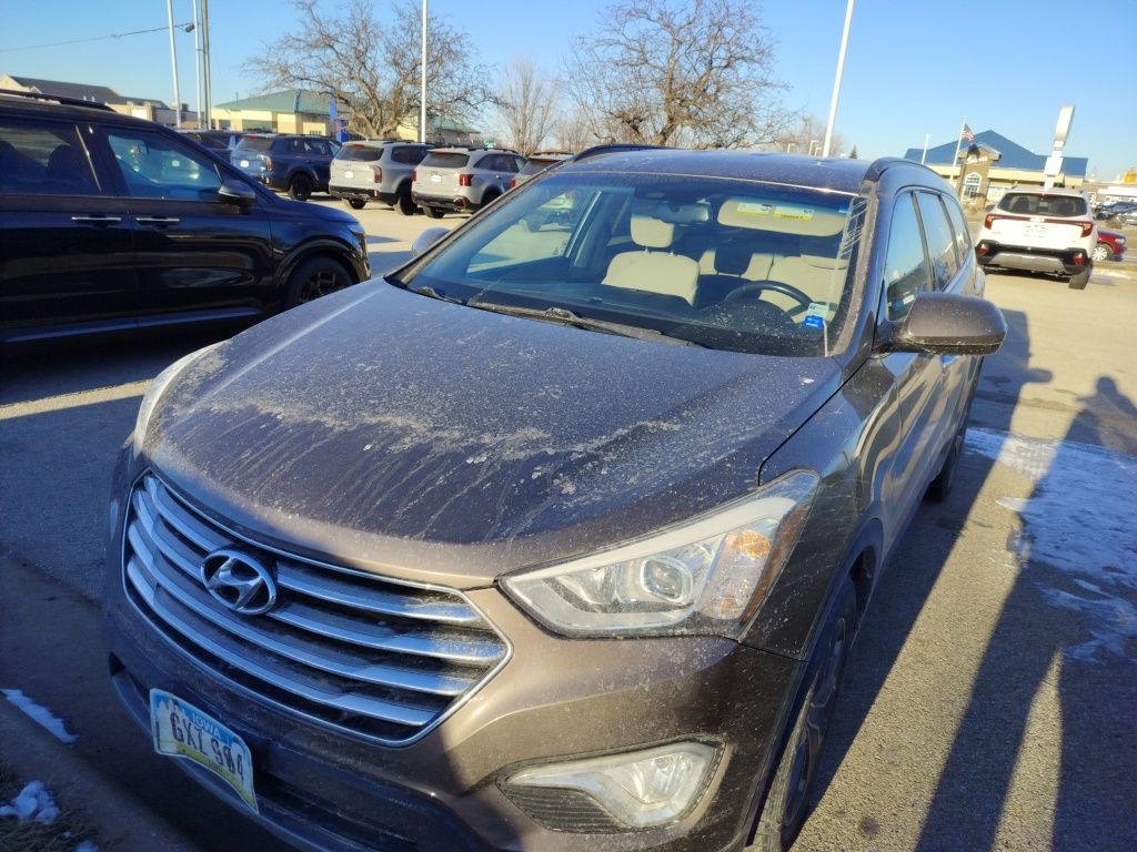 Used 2014 Hyundai Santa Fe GLS with VIN KM8SM4HF2EU048477 for sale in Hiawatha, IA