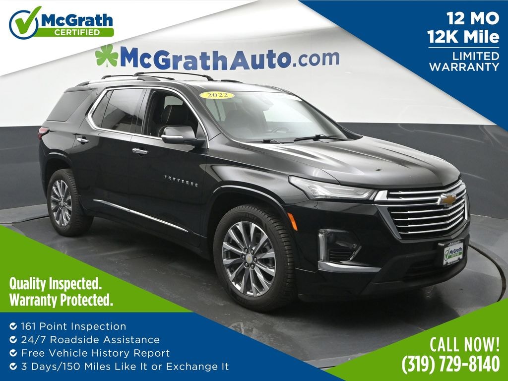 Used 2022 Chevrolet Traverse Premier SUV
