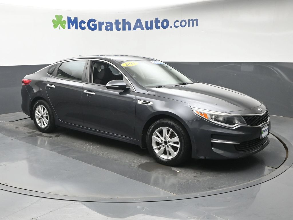 Used 2017 Kia Optima LX with VIN 5XXGT4L32HG175427 for sale in Hiawatha, IA