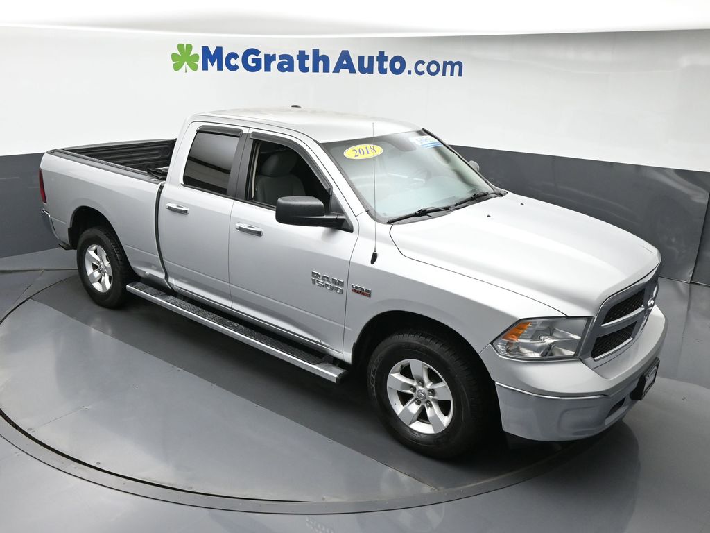 Used 2018 RAM Ram 1500 Pickup SLT with VIN 1C6RR7GT0JS240278 for sale in Hiawatha, IA