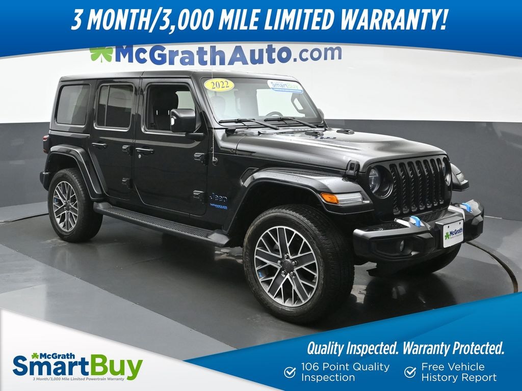 Used 2022 Jeep Wrangler Unlimited Sahara High Altitude 4xe SUV