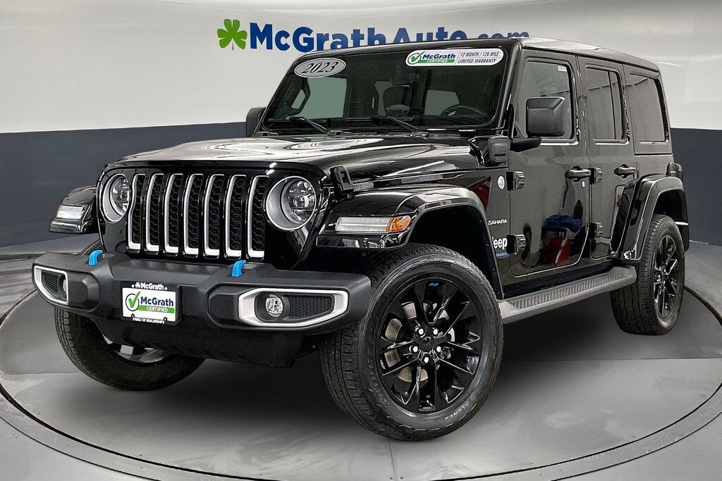Used 2023 Jeep Wrangler Sahara 4xe SUV