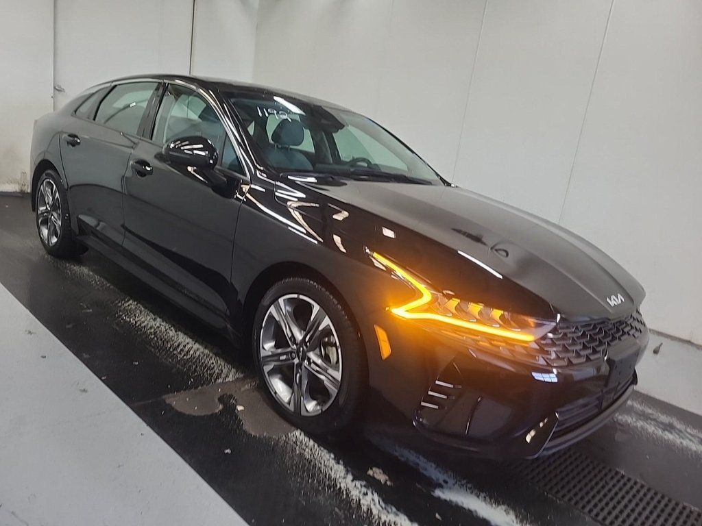 Used 2023 Kia K5 EX with VIN 5XXG34J21PG177470 for sale in Hiawatha, IA