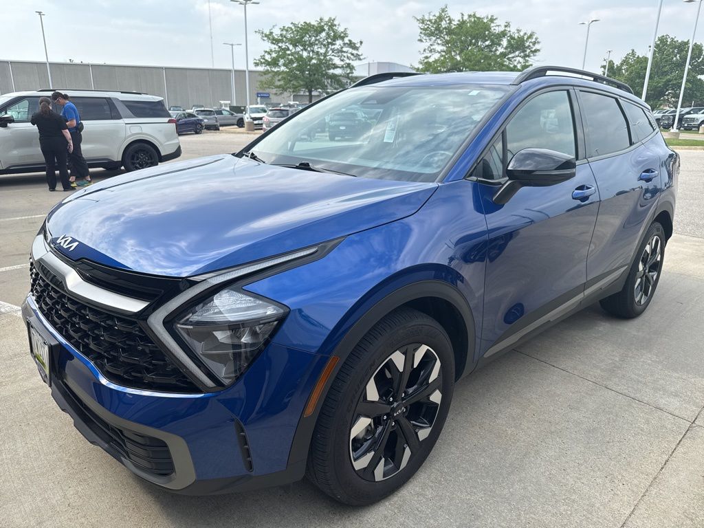 Used 2023 Kia Sportage X-Line with VIN 5XYK6CAF2PG077954 for sale in Hiawatha, IA
