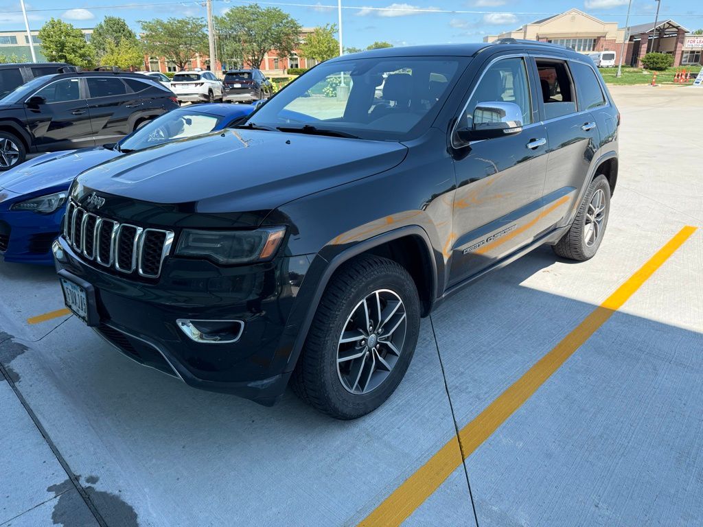 Used 2017 Jeep Grand Cherokee Limited with VIN 1C4RJFBG6HC909226 for sale in Hiawatha, IA