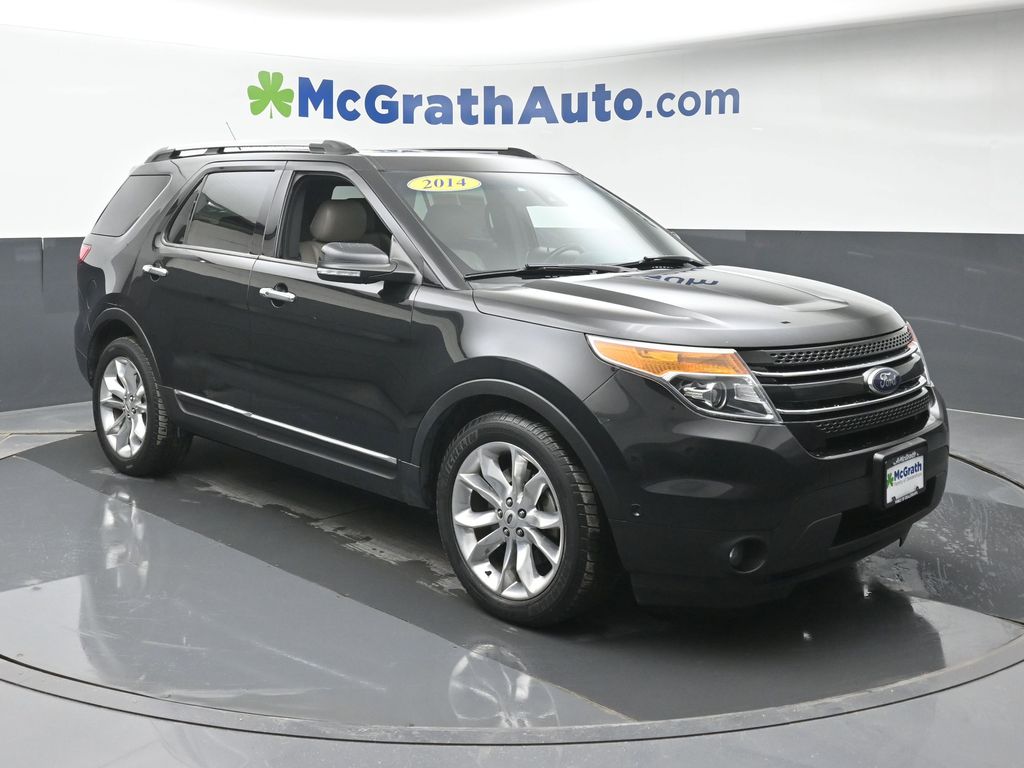 Used 2014 Ford Explorer Limited with VIN 1FM5K7F8XEGB67613 for sale in Hiawatha, IA