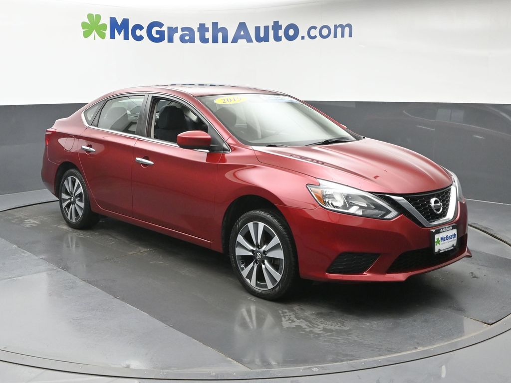 Used 2019 Nissan Sentra SV with VIN 3N1AB7AP0KY300135 for sale in Hiawatha, IA