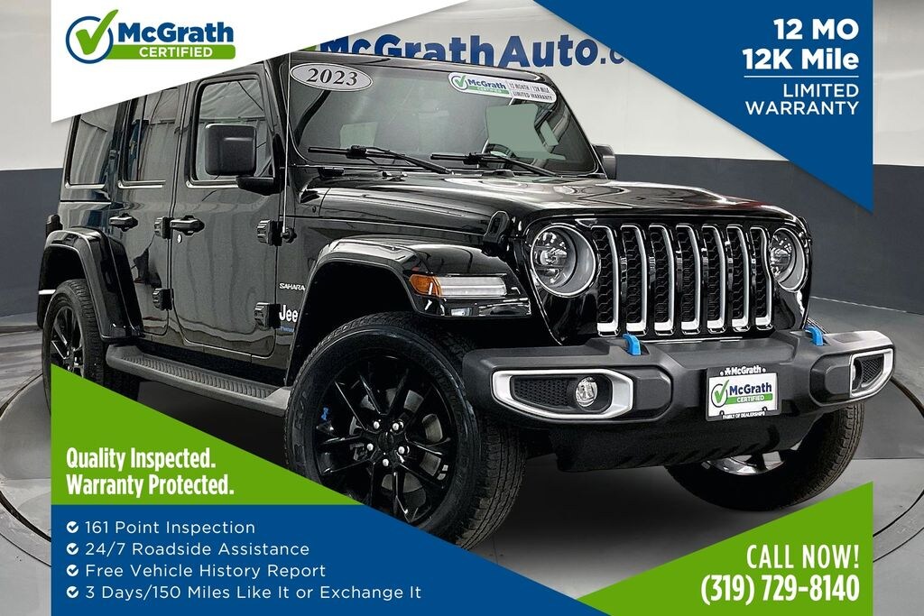 Used 2023 Jeep Wrangler Sahara 4xe SUV