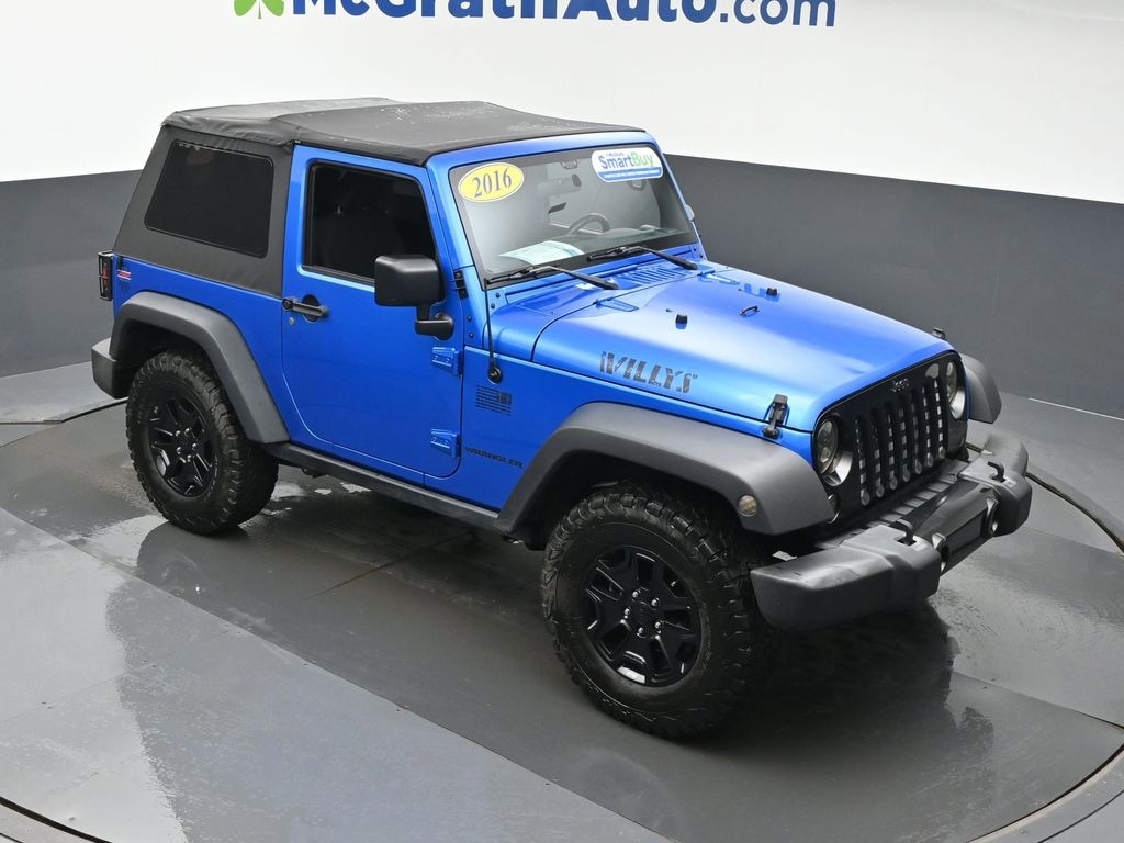 Used 2016 Jeep Wrangler Willys Wheeler SUV