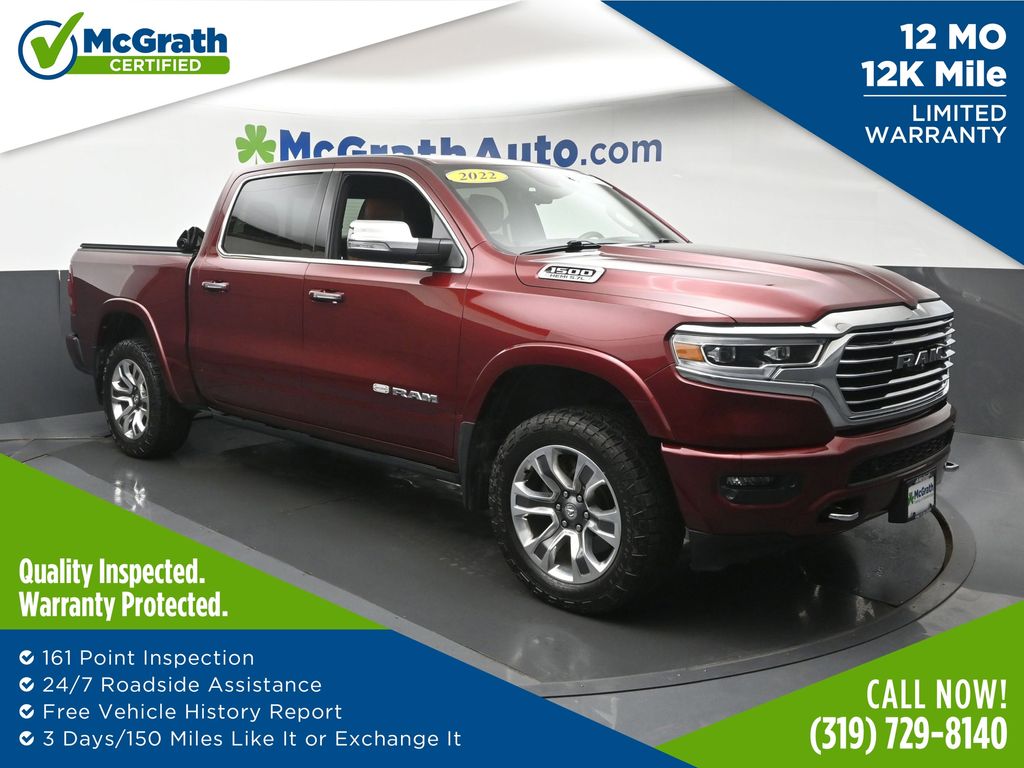 2022 RAM 1500 Longhorn 4x4 Crew Cab 5'7's photo