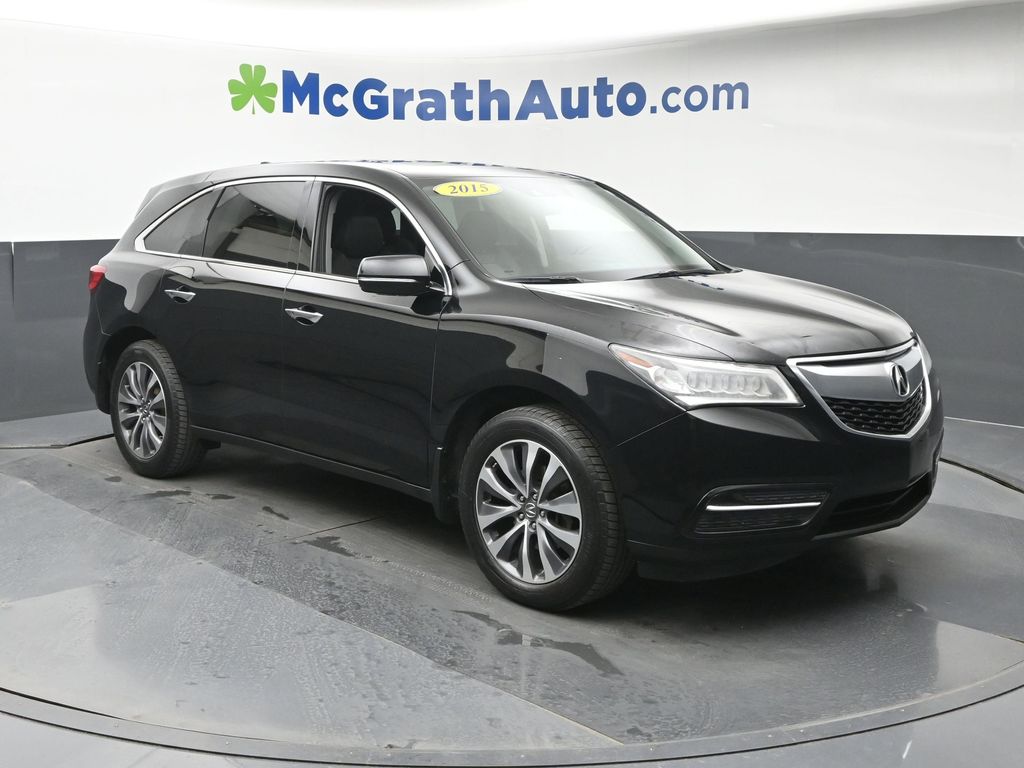 Used 2015 Acura MDX Technology Package with VIN 5FRYD3H48FB011689 for sale in Hiawatha, IA