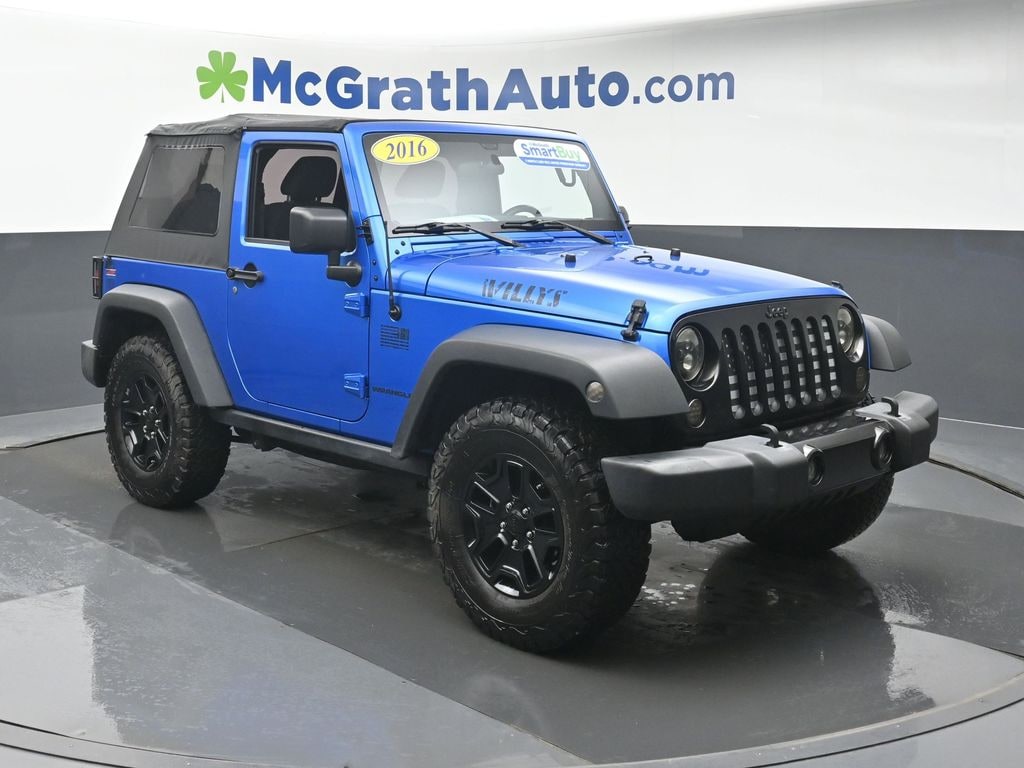 Used 2016 Jeep Wrangler Willys Wheeler SUV