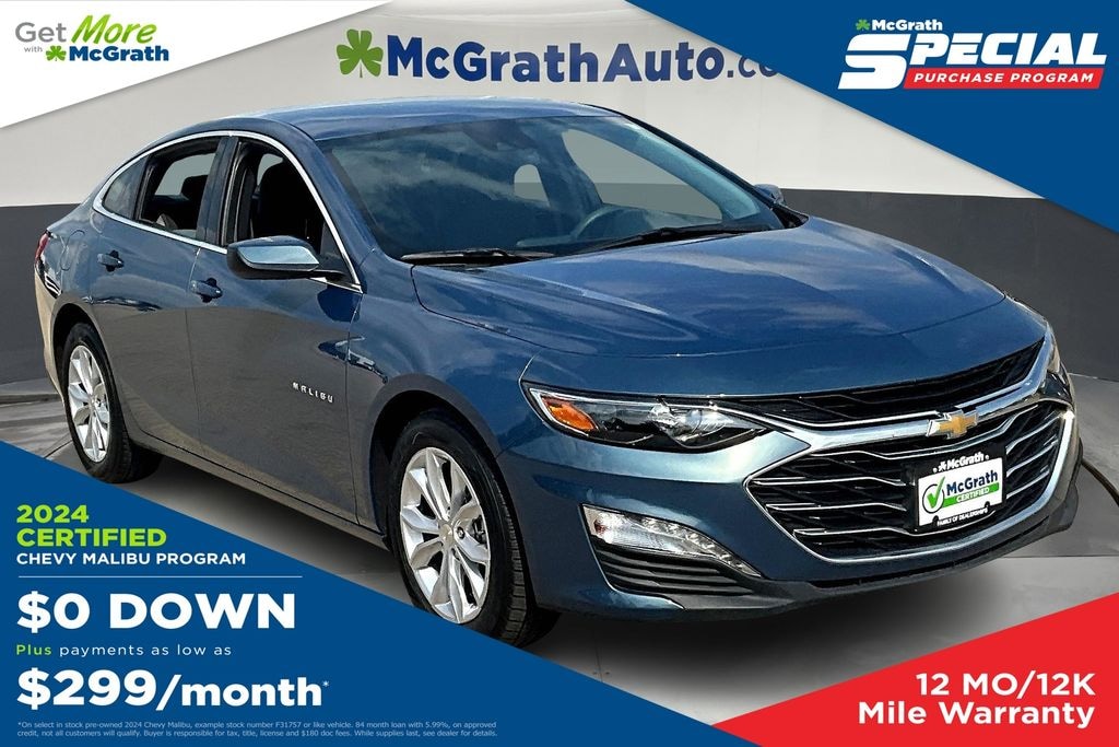 Used 2024 Chevrolet Malibu 1LT Sedan