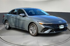 2026 Hyundai Elantra Hybrid Blue Sedan