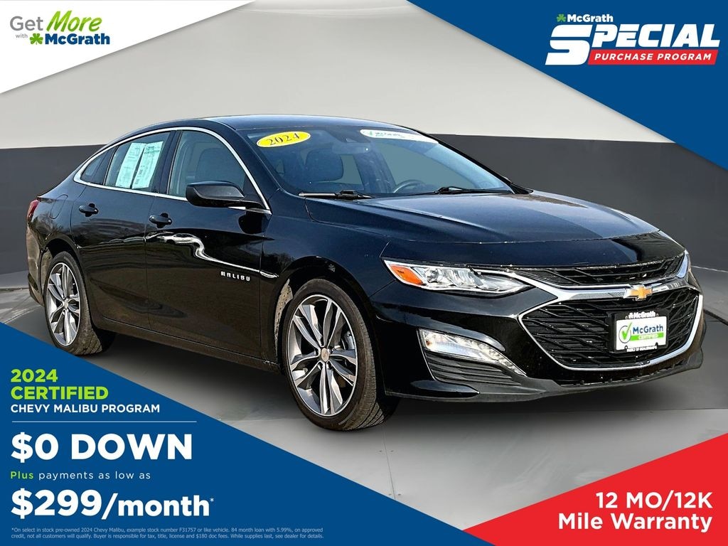 Used 2024 Chevrolet Malibu 2LT Sedan