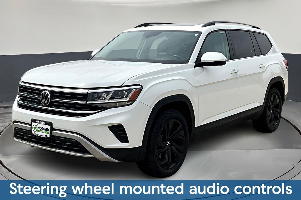 Used 2021 Volkswagen Atlas 3.6L V6 SE w/Technology 4MOTION SUV