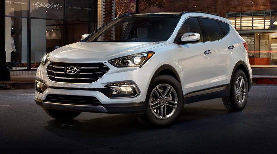 2017 Hyundai Santa Fe Sport Pearl White