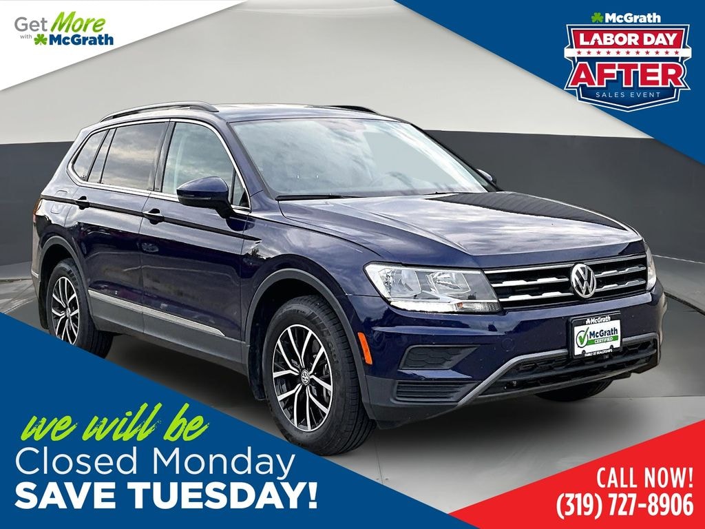 Used 2021 Volkswagen Tiguan 2.0T SE 4MOTION SUV