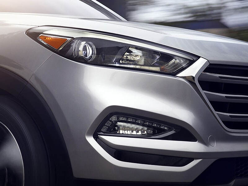 2017 Hyundai Tucson headlamps