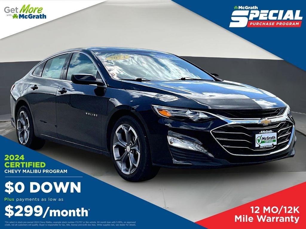 Used 2024 Chevrolet Malibu 1LT Sedan
