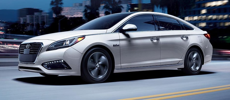 2017 Hyundai Sonata Hybrid Diamond White Pearl