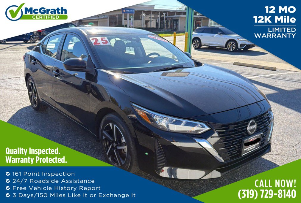 Used 2025 Nissan Sentra SV Sedan