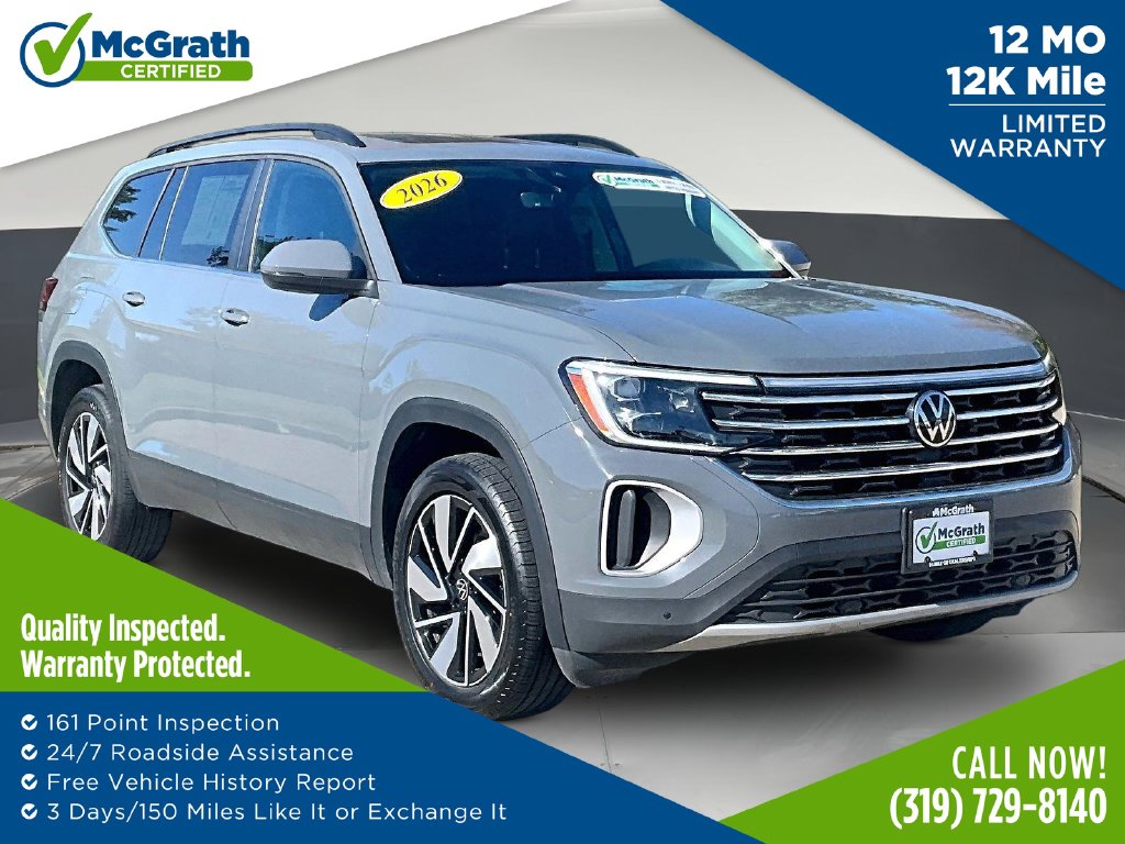 2026 Volkswagen Atlas SE w/Tech