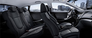 2017 Hyundai Accent Interior Seating