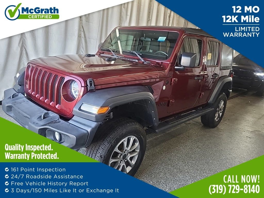 Used 2021 Jeep Wrangler Unlimited Sport SUV