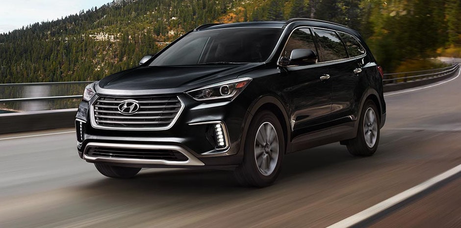 2017 Hyundai Santa Fe Becketts Black