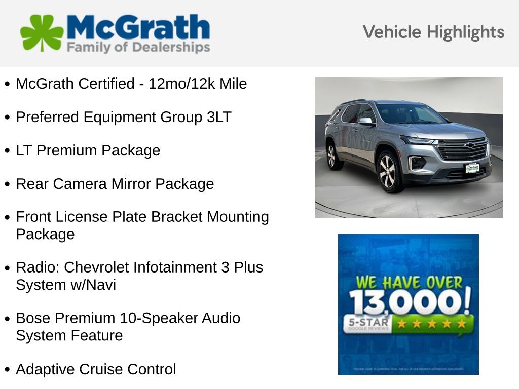 2023 Chevrolet Traverse 3LT - Photo 6