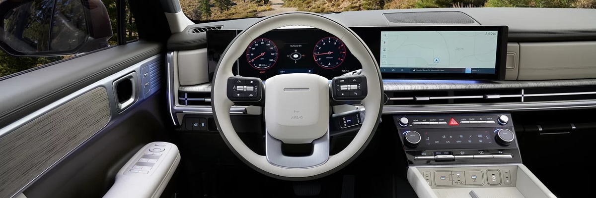 Hyundai Santa Fe dashboard