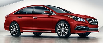 Red 2017 Hyundai Sonata Exterior
