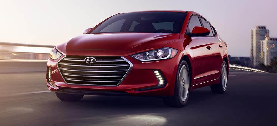 2017 Hyundai Elantra Red