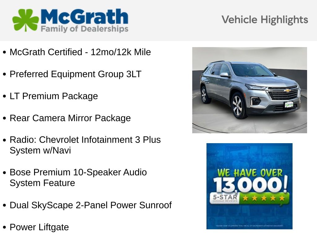 2023 Chevrolet Traverse 3LT - Photo 6