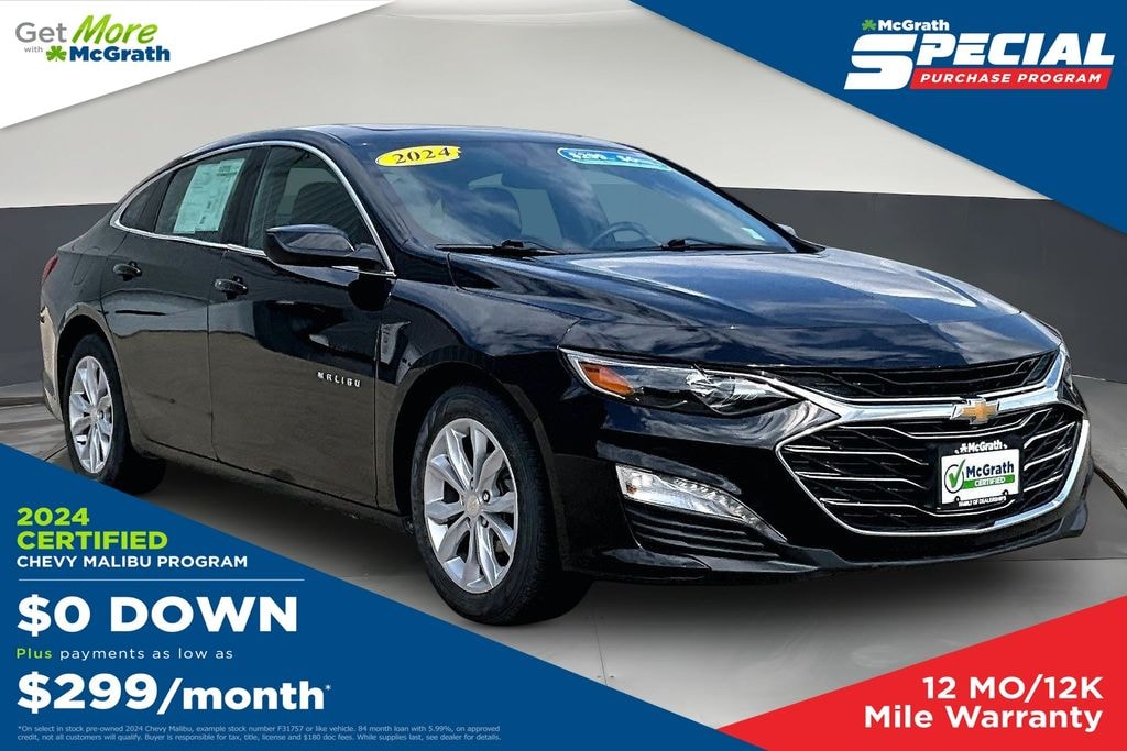 Used 2024 Chevrolet Malibu 1LT Sedan
