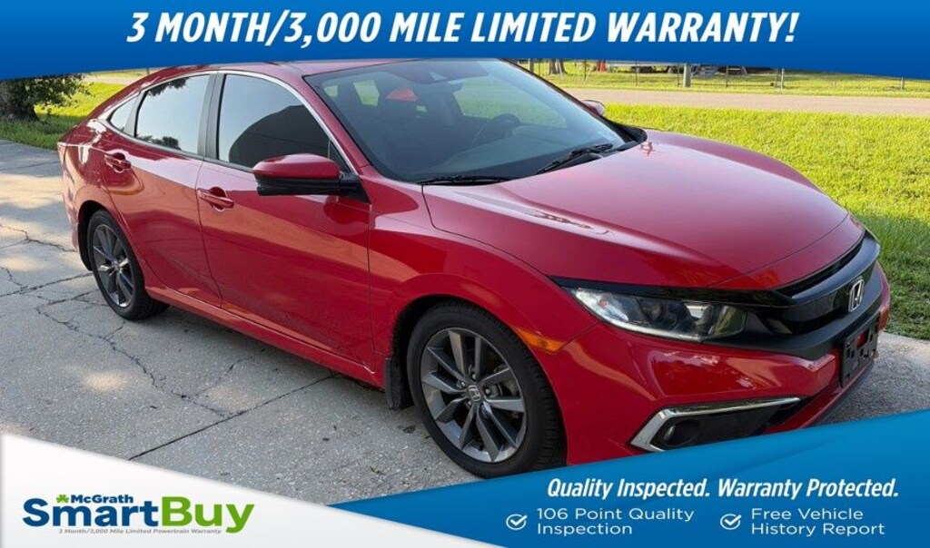 Used 2019 Honda Civic EX-L Sedan