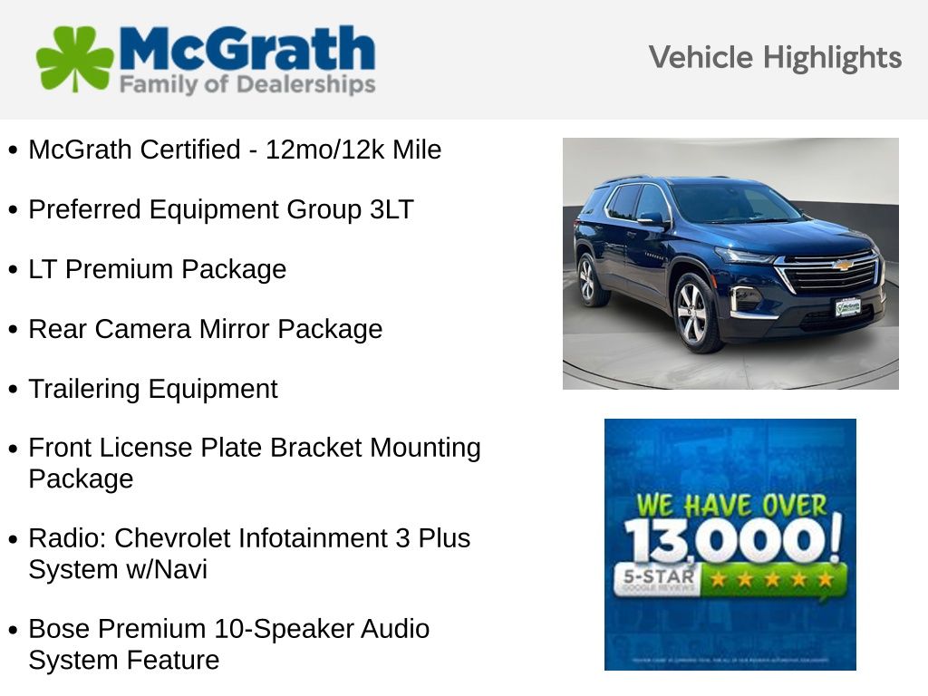 2023 Chevrolet Traverse 3LT - Photo 6