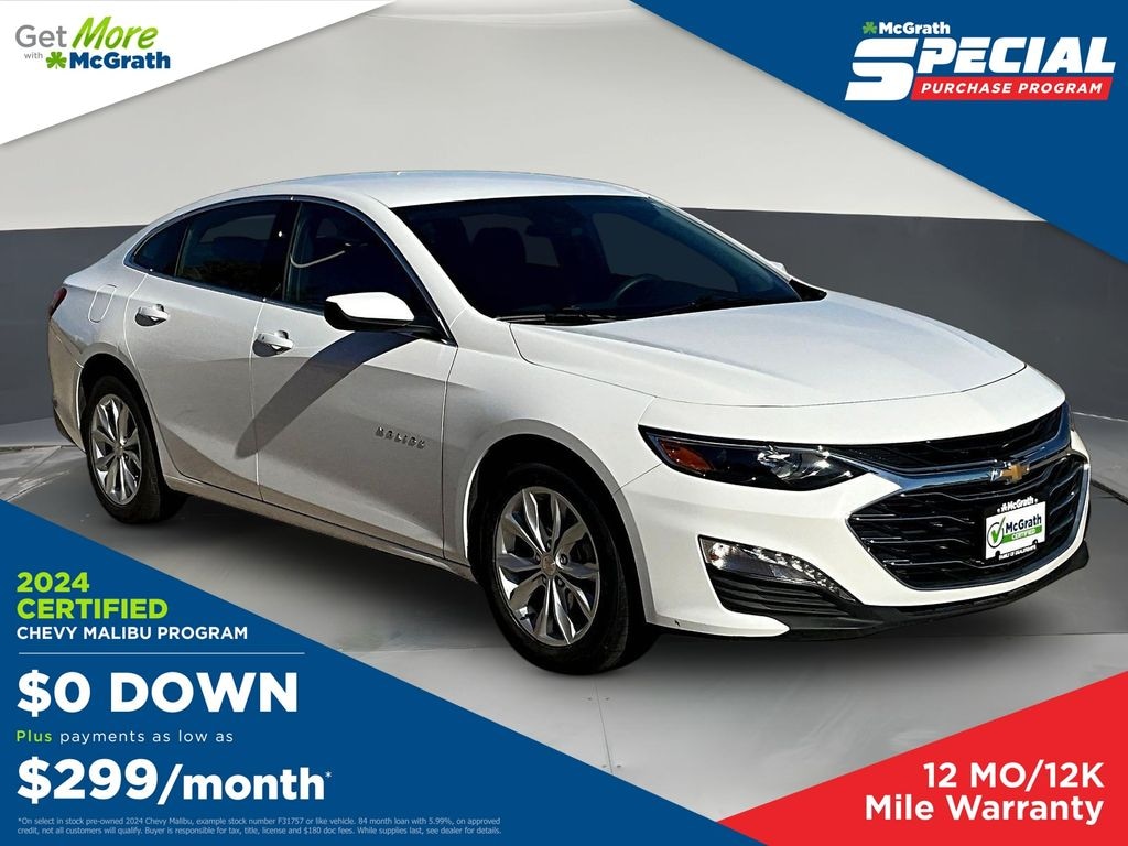 Used 2024 Chevrolet Malibu 1LT Sedan