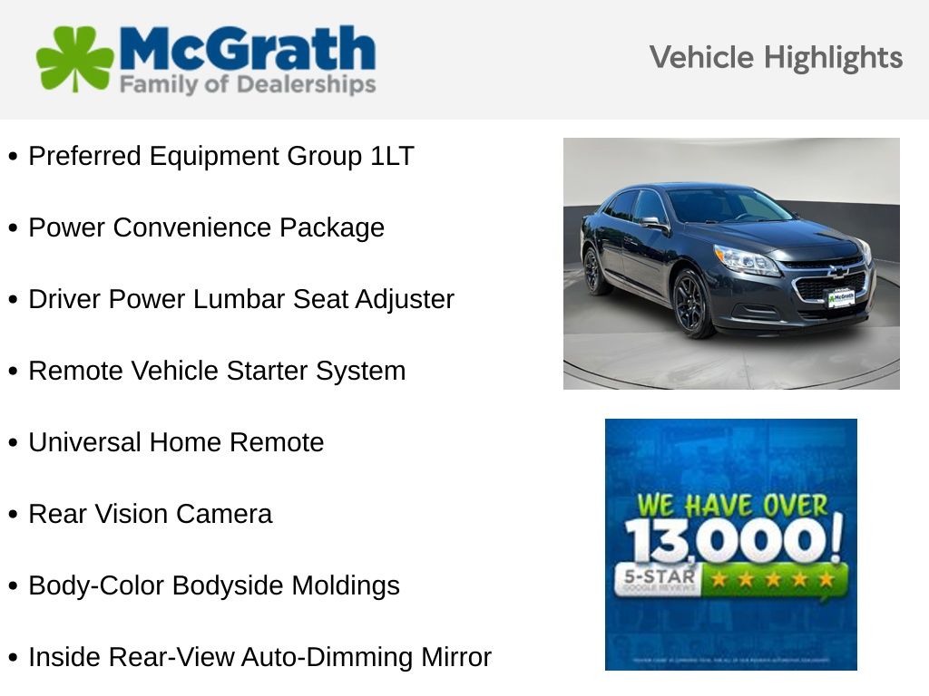 2015 Chevrolet Malibu 1LT - Photo 6